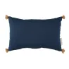 Coussin Pompons Sublim Midnight Blue