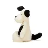 Bashful Chien Black & Cream Small