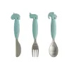 YummyPlus, Set de 3 couverts bleu