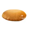 Pouf rond Sahara en velours Farniente Yellow