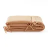 Tour de lit double gaze de coton CAMEL