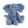 Fuddlewuddle Eléphant Bleu Medium