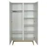 Armoire 2 portes TRENDY Blanc