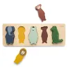 Puzzle Animaux en bois