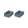 Lot de 2 boîtes de rangement Weston S