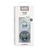 Pack de 2 Bibs SYMETRIQUE Taille 1 (0 - 6 mois) Baby Blue et Pétrole