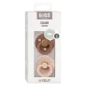 Pack de 2 Bibs SYMETRIQUE Taille 2 (6 mois et +) Woodchuck et Blush