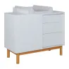 Commode Porte + 3 tiroirs MOOD White