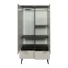 Armoire 2 portes FLOW Stone