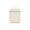 Sac Isotherme Concerto en nid d'abeille Ivory checks