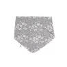 Bavoir bandana en Liberty Capel Fossil Grey