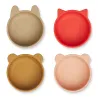 Lot de 4 Bols en Silicone Iggy Apple Red Tuscany Rose Multi Mix