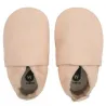 Chaussons souples Uni Rose Pêche