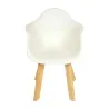 Chaises pour enfant (lot de 2) - Blanc