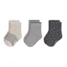 Lot de 3 paires de chaussettes fines Grises