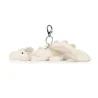 Snow Dragon Bag Charm