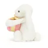 Bashful Lapin Ivoire with Présent Small