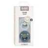 Pack de 2 Bibs ANATOMIQUE Taille 2 (6 mois et +) Baby Blue et Pétrole