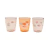 Lot de 3 mini Gobelets Happy Cloud Papaya