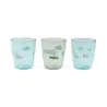 Lot de 3 mini Gobelets Happy Cloud Green