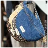 Custine Le Sac Banane Coton Upcyclé Aged Denim