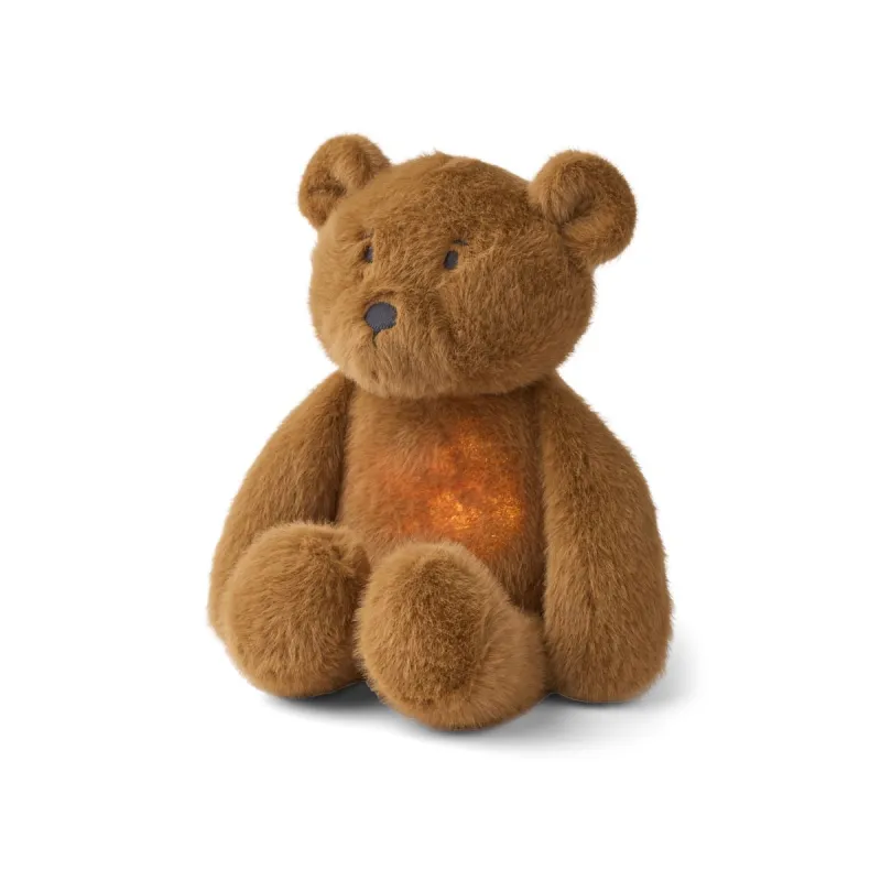 Peluche Hattie Ourson Golden caramel