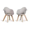 Chaises pour enfant (lot de 2) - Argile