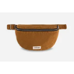 Custine Le Sac Banane Coton Upcyclé Brown Leaf