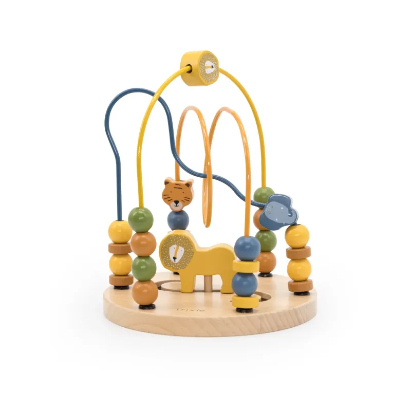 Jeu de perles en bois Animaux