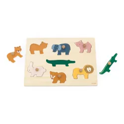 Puzzle Animaux en bois 7 pièces