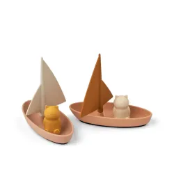 Jeux de bain - Lot de 2 bateaux Ensley Pale Tuscany