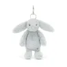 Bashful Silver Bunny Bag Charm